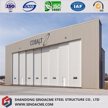 Large Span Modular Steel Structural Aircraft Hangar